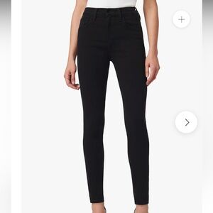 Joe's Jeans Classic Black Denim The Charlie High Rise Skinny Ankle Women’s 25